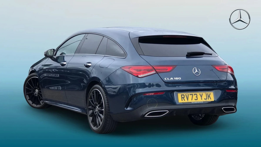 Mercedes-Benz CLA Class Cla 180 Amg Ln Prm Night RV73YJK Blue #2
