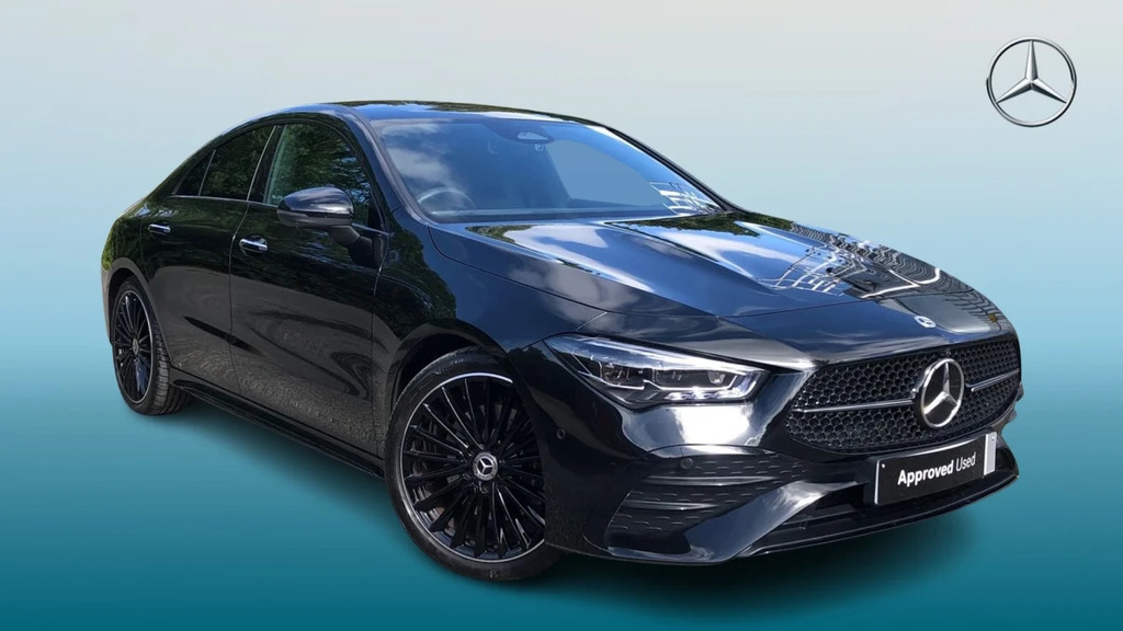 Mercedes-Benz CLA Class Cla 200 Amg Ln Prem Mhe Black