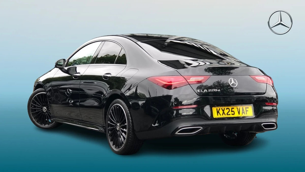 Mercedes-Benz CLA Class Cla 220 Amg Line Premium KX25VAF Black #2