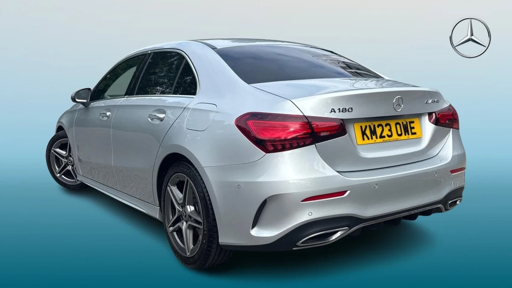 Mercedes-Benz A Class A 180 Amg Lne Executive M KM23OWE Silver #2