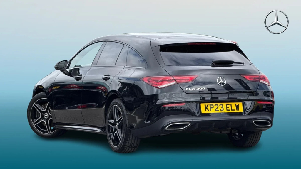 Mercedes-Benz CLA Class Cla 200 Amg Line Executiv KP23ELW Black #2