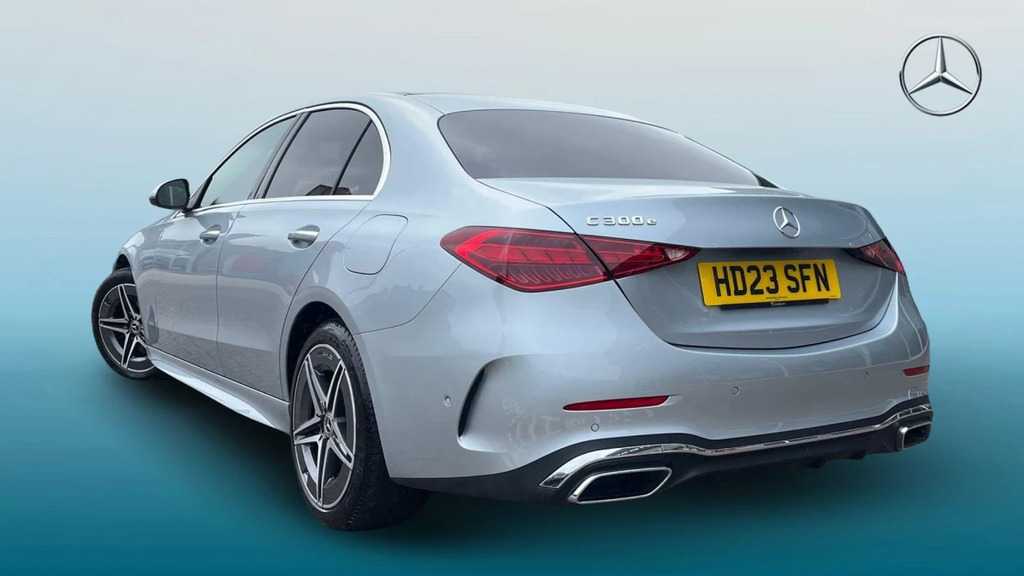 Mercedes-Benz C Class C 300 E Amg Line Premium HD23SFN Silver #2