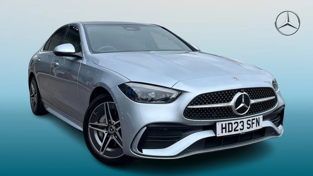 Mercedes-Benz C Class C 300 E Amg Line Premium Silver