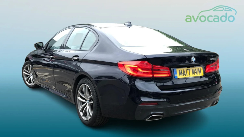BMW 5 Series 520D M Sport Black #2