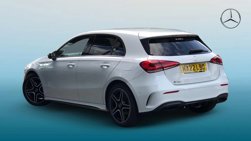 Mercedes-Benz A Class A 180 Amg Line Ed Executi MA22LBO White #2