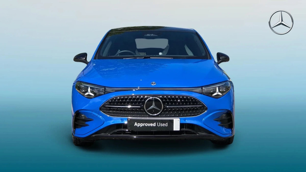 Mercedes-Benz CLA Class Cla 200 Amg Line Prem M Blue #6