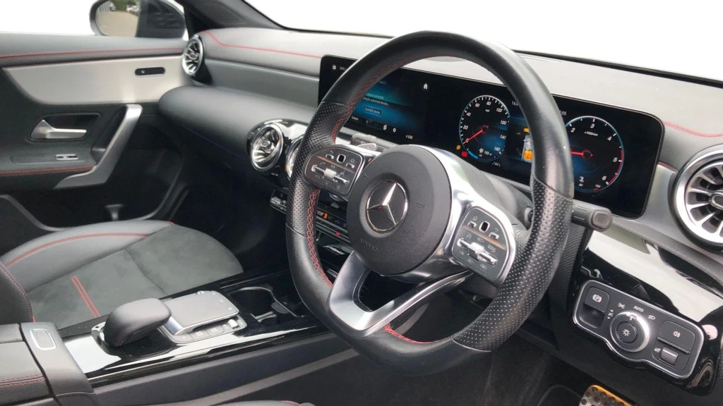Mercedes-Benz CLA Class Cla 220 Amg Line Executiv LD23KMB Black #3