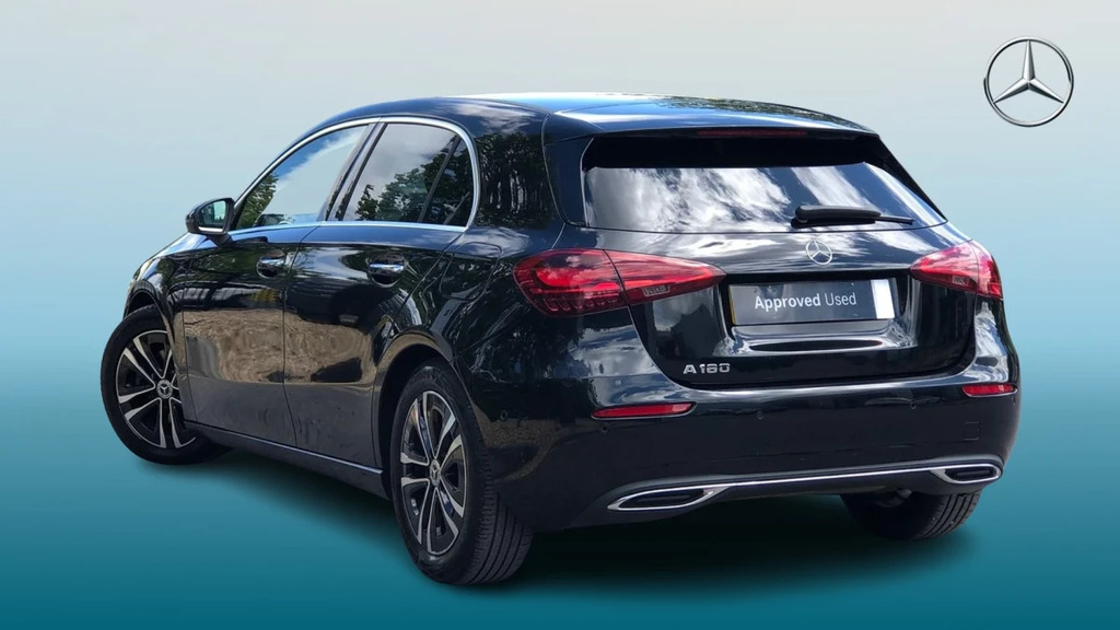 Mercedes-Benz A Class A 180 Sport Executive Mhe KN25XPL Black #2