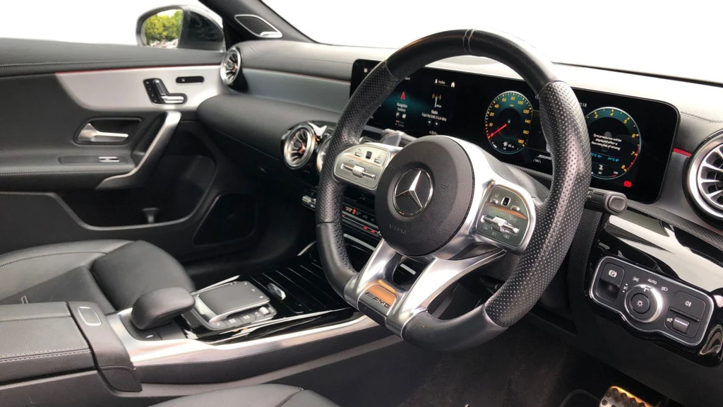 Mercedes-Benz CLA Class Amg Cla 35 Premium 4Mat White #3