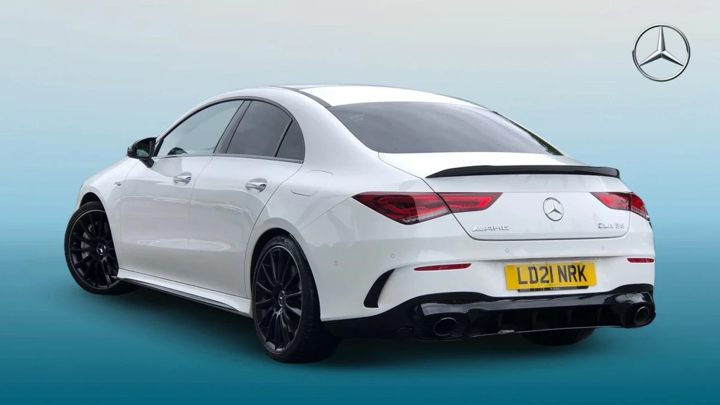 Mercedes-Benz CLA Class Amg Cla 35 Premium 4Mat White #2