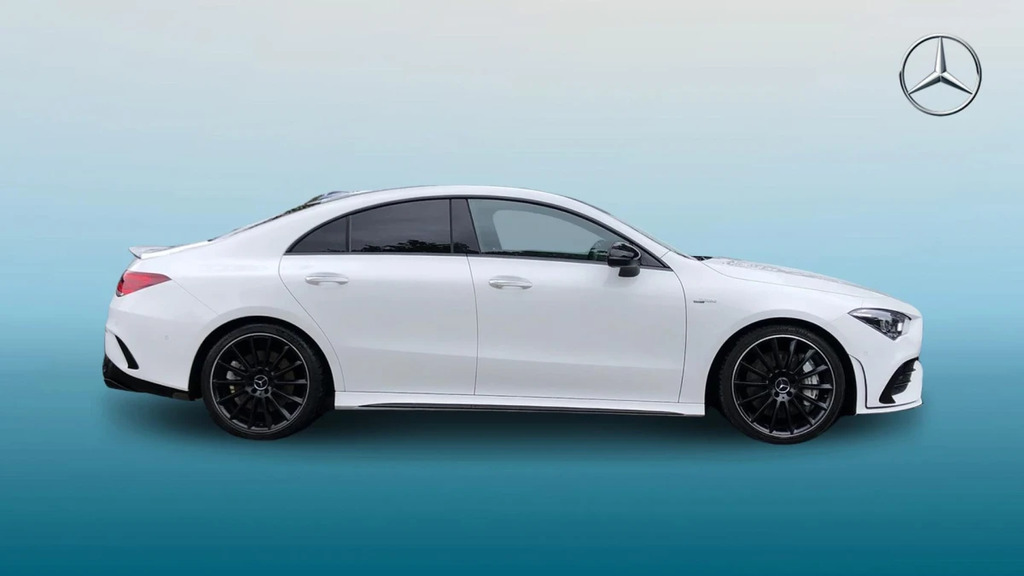 Mercedes-Benz CLA Class Amg Cla 35 Premium 4Mat White #4