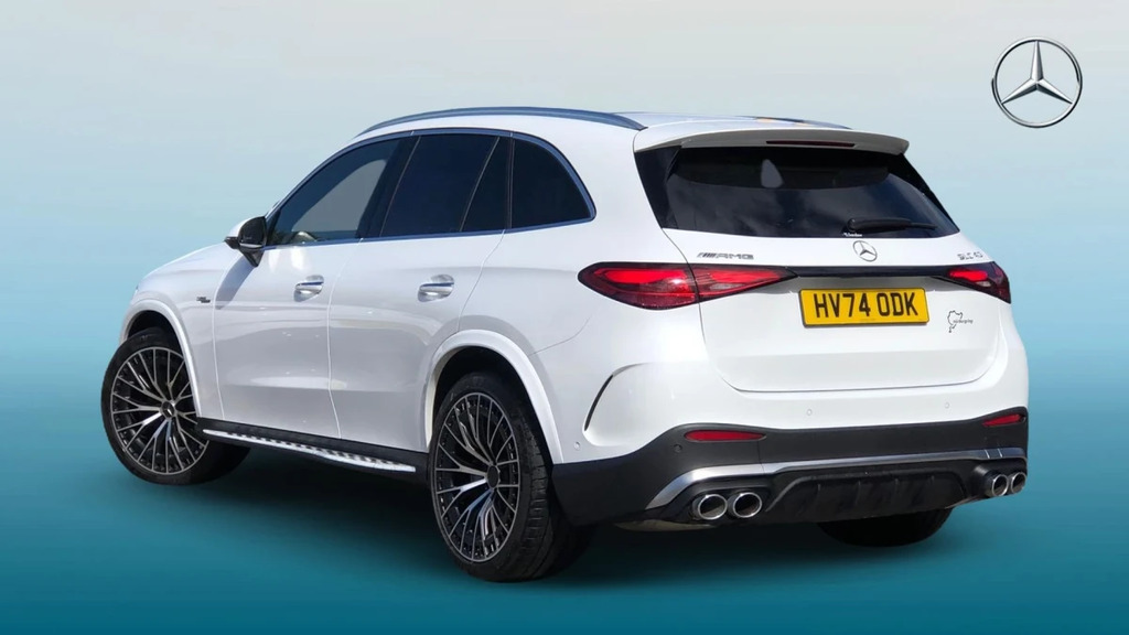 Mercedes-Benz GLC Class Amg Glc 43 Prem 4Matic M HV74ODK White #2
