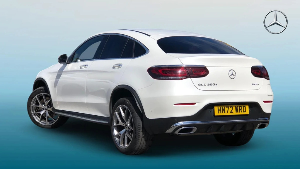 Mercedes-Benz GLC Class Glc 300 Amg Line Prem E HN72WRD White #2