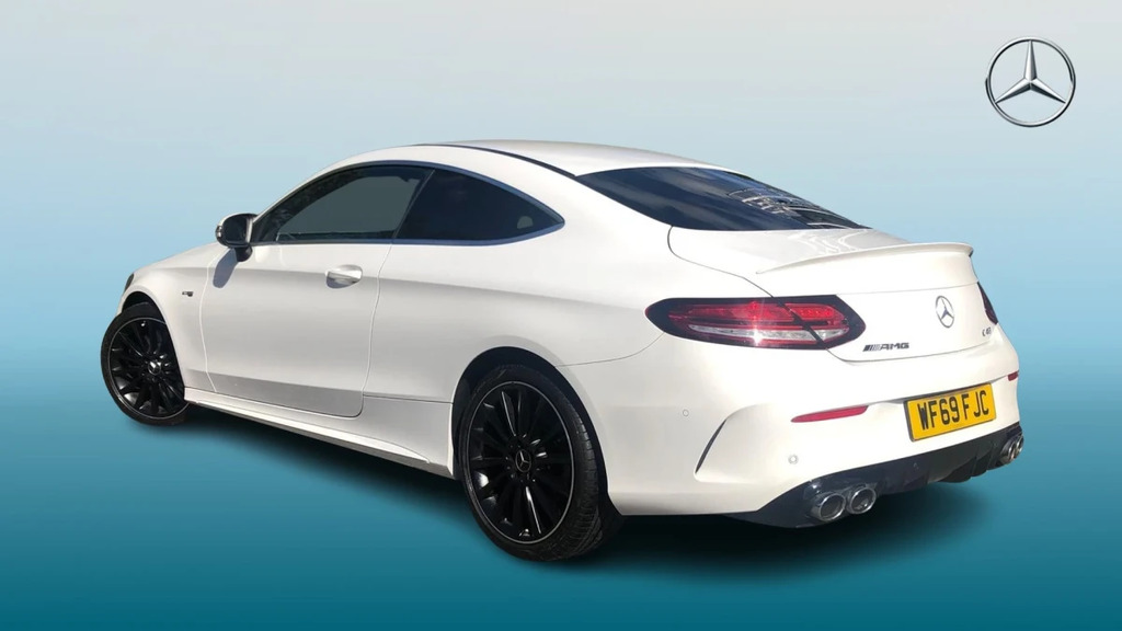 Mercedes-Benz C Class Amg C 43 Premium 4Matic A WF69FJC White #2