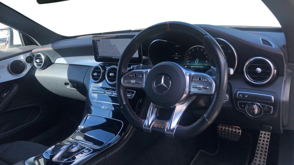 Mercedes-Benz C Class Amg C 43 Premium 4Matic A WF69FJC White #3