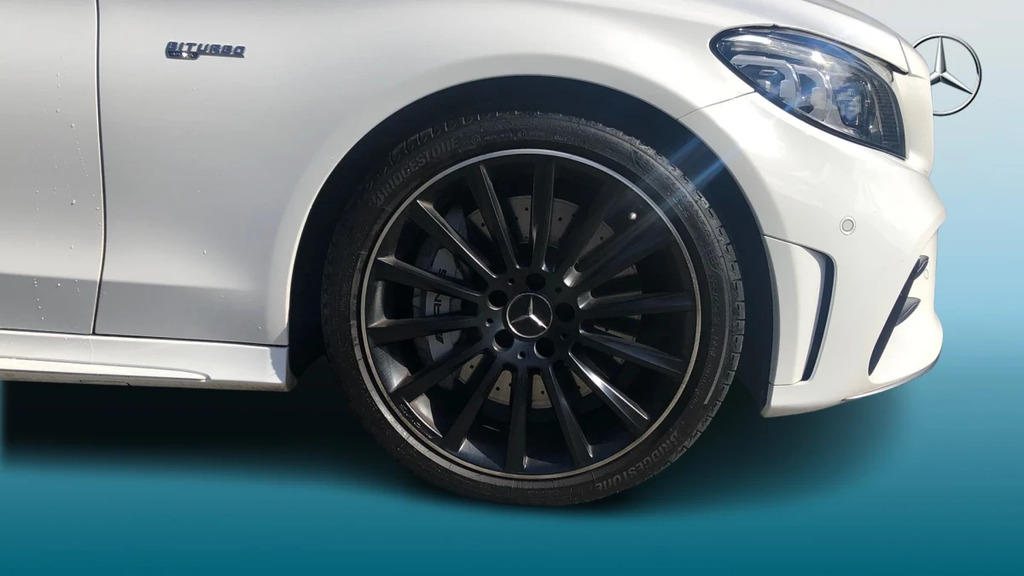 Mercedes-Benz C Class Amg C 43 Premium 4Matic A WF69FJC White #5