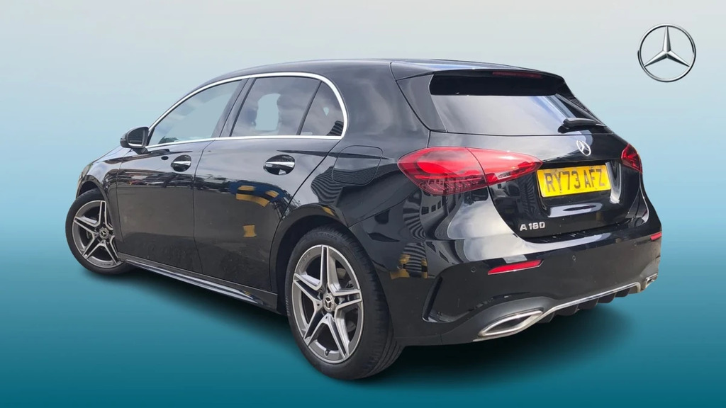 Mercedes-Benz A Class A 180 Amg Line Premium Mh RY73AFZ Black #2