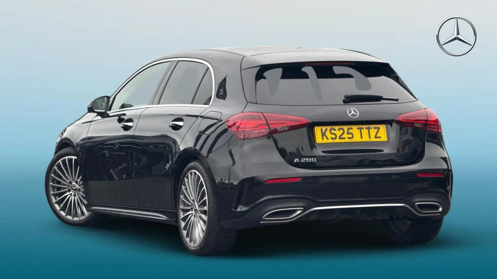 Mercedes-Benz A Class A 200 Amg Line Premium M KS25TTZ Black #2