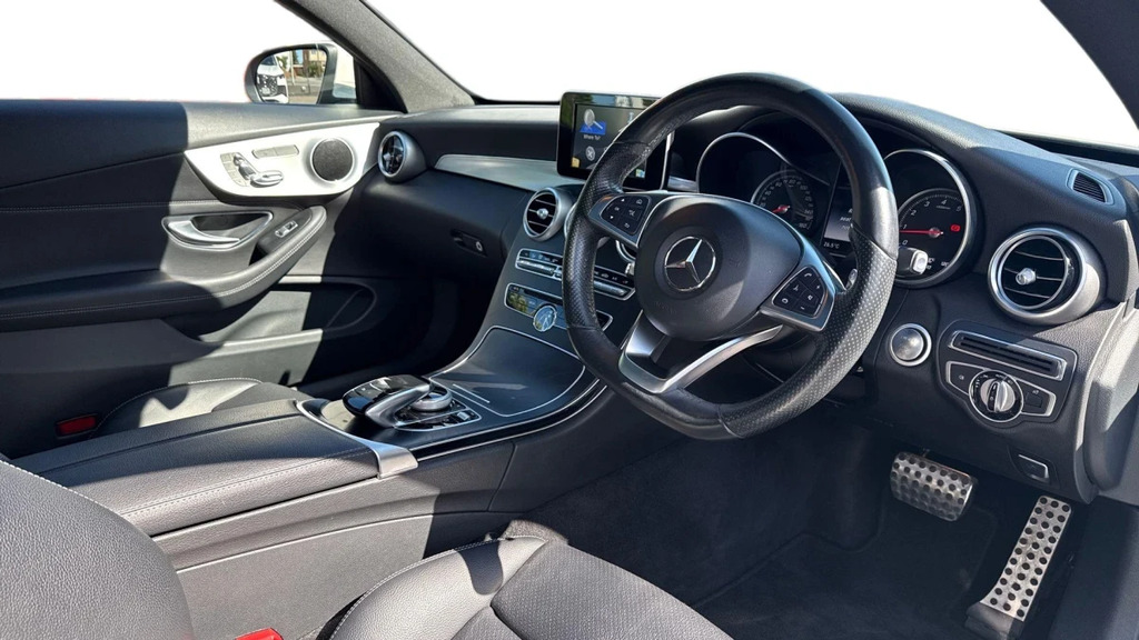 Mercedes-Benz C Class C 300 Amg Line Premium Au LM16WZR White #3
