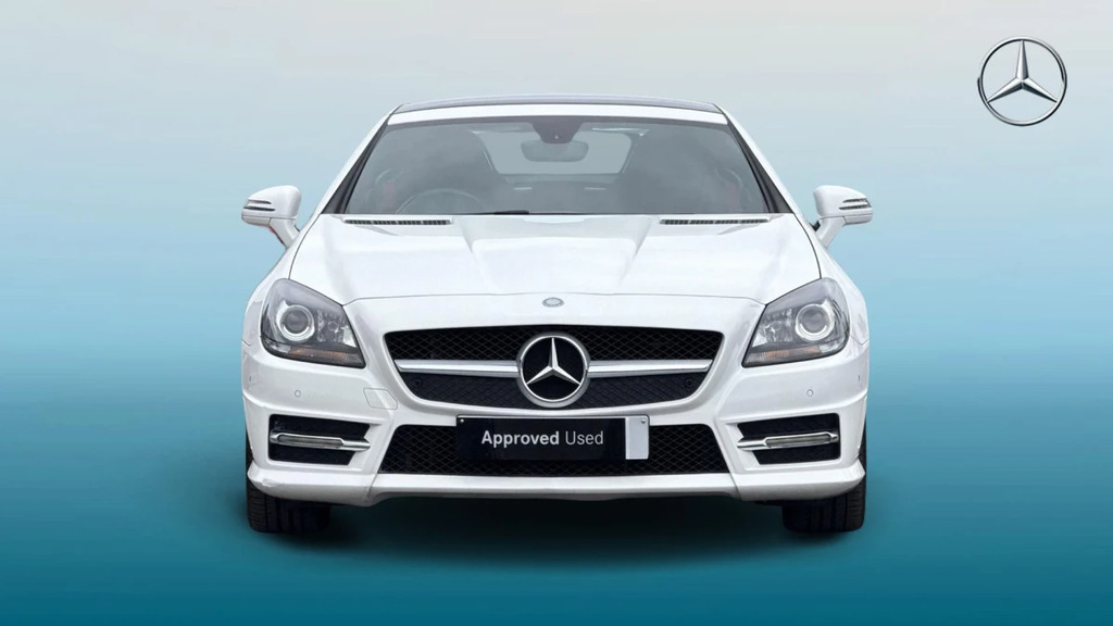 Mercedes-Benz SLC Slk 250 D Amg Sport White #6