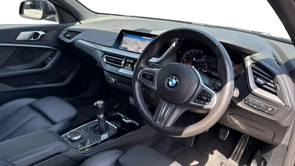 BMW 1 Series 118I M Sport WN22PNX Black #3