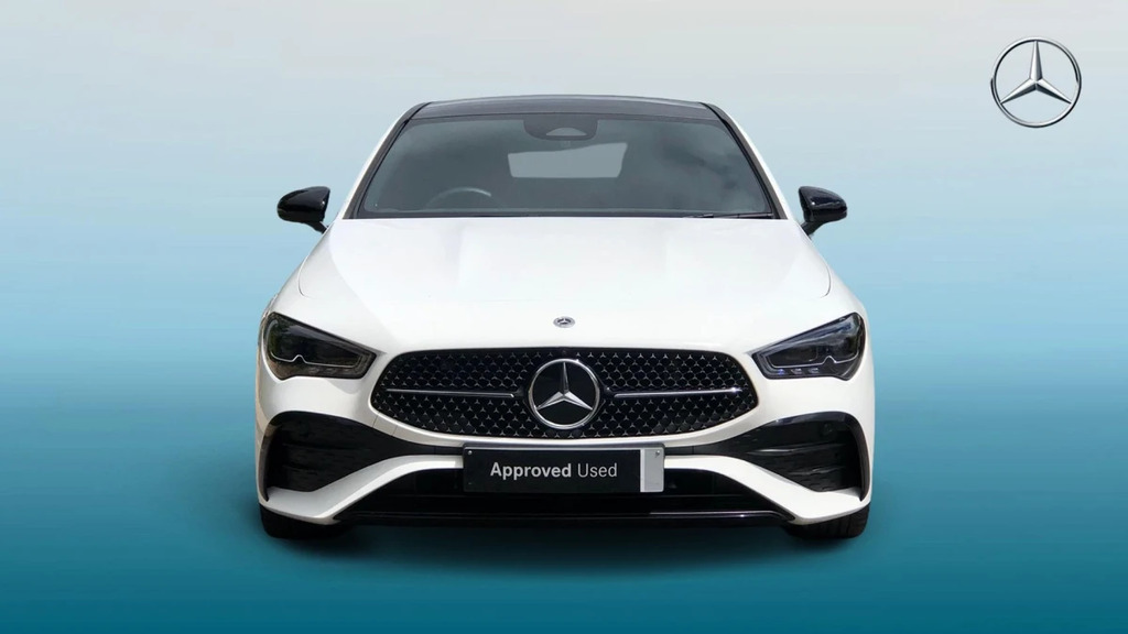 Mercedes-Benz CLA Class Cla 200 Amg Ln Prem Mhe White #6