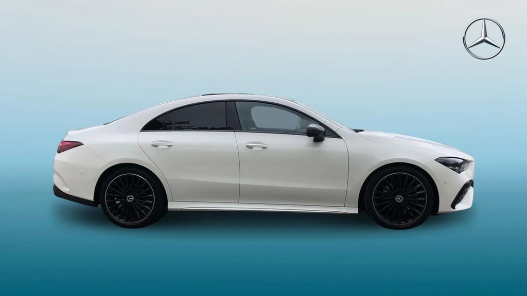 Mercedes-Benz CLA Class Cla 200 Amg Ln Prem Mhe White #4