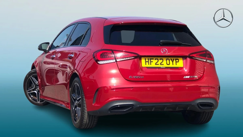 Mercedes-Benz A Class A 180 Amg Line Ed Premium HF22OYP Red #2