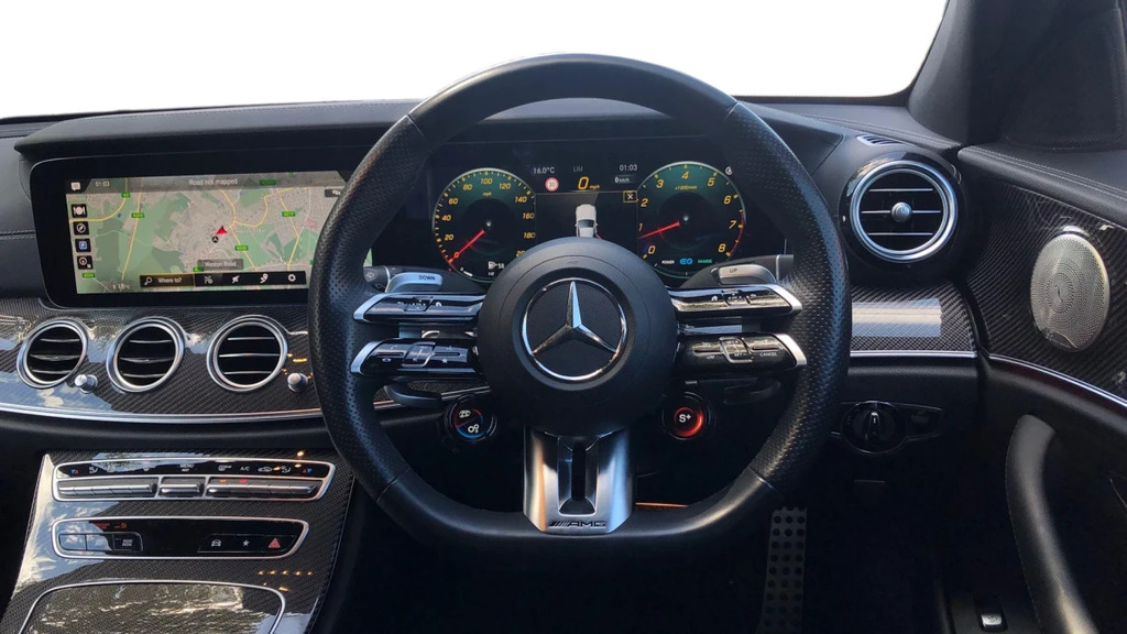 Mercedes-Benz E Class 4.0 E63 V8 Biturbo Amg S Saloon Spds Mc Blue #9