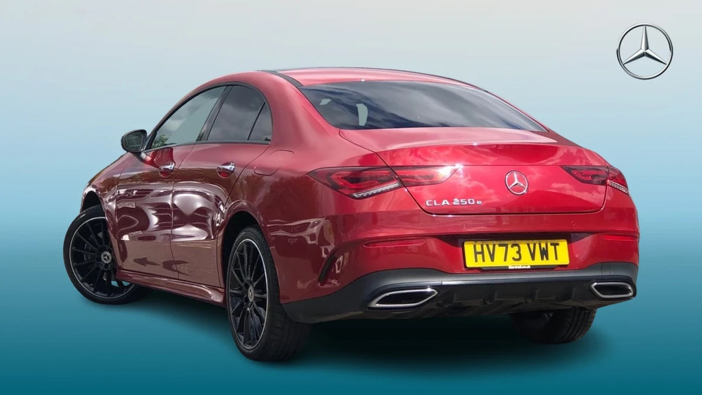 Mercedes-Benz CLA Class Cla 250 Amg Ln Prm Ngt E Red #2
