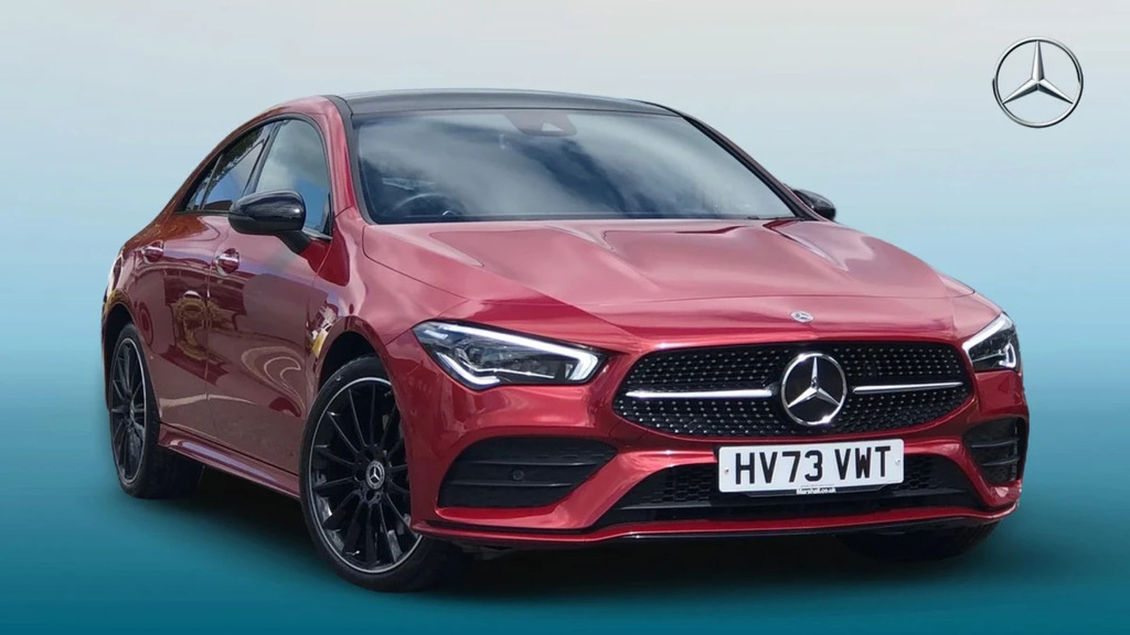Mercedes-Benz CLA Class Cla 250 Amg Ln Prm Ngt E Red