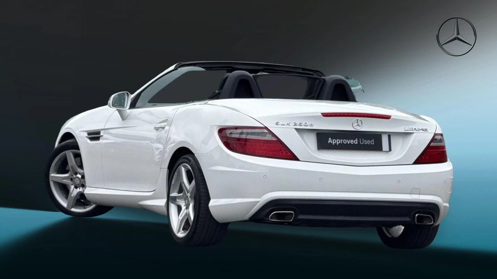 Mercedes-Benz SLK Slk 250 D Amg Sport White #2