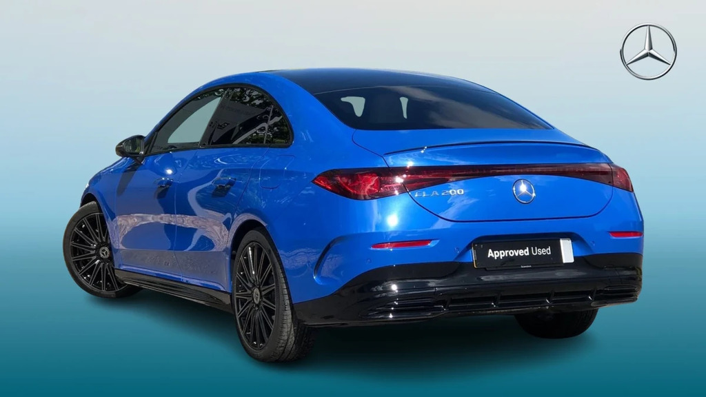 Mercedes-Benz CLA Class Cla 200 Amg Line Prem M Blue #2