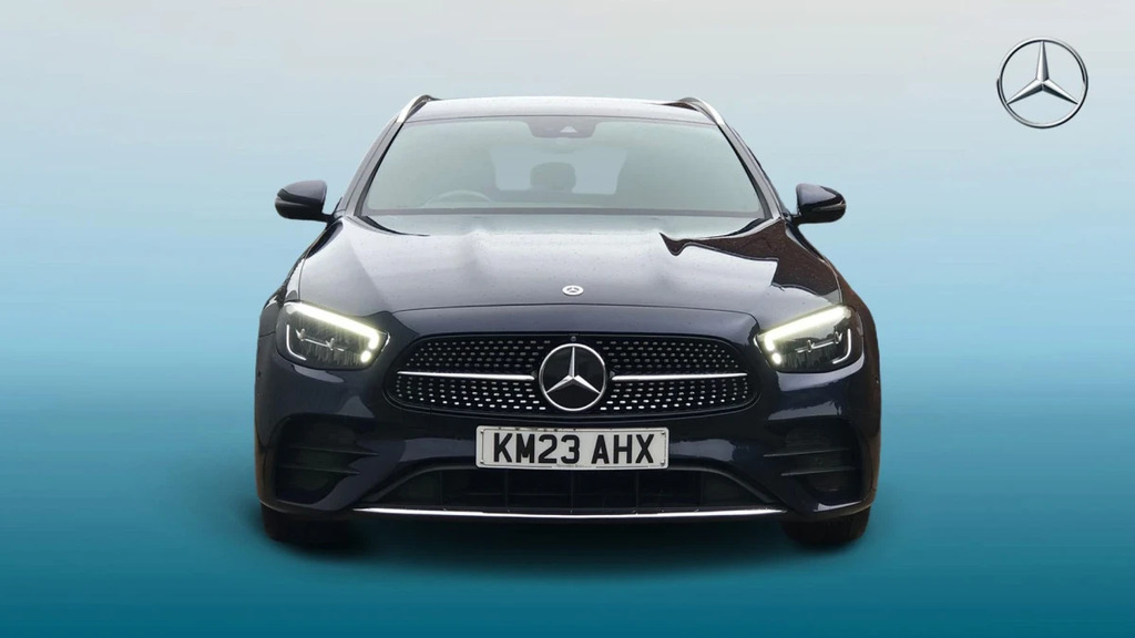 Mercedes-Benz E Class E 220 Amg Line Prem D Mhe Blue #6