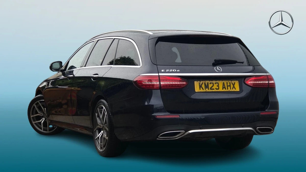 Mercedes-Benz E Class E 220 Amg Line Prem D Mhe Blue #2