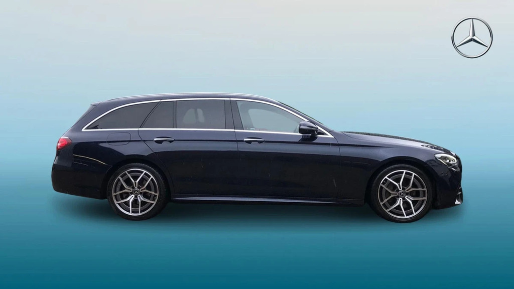 Mercedes-Benz E Class E 220 Amg Line Prem D Mhe Blue #4