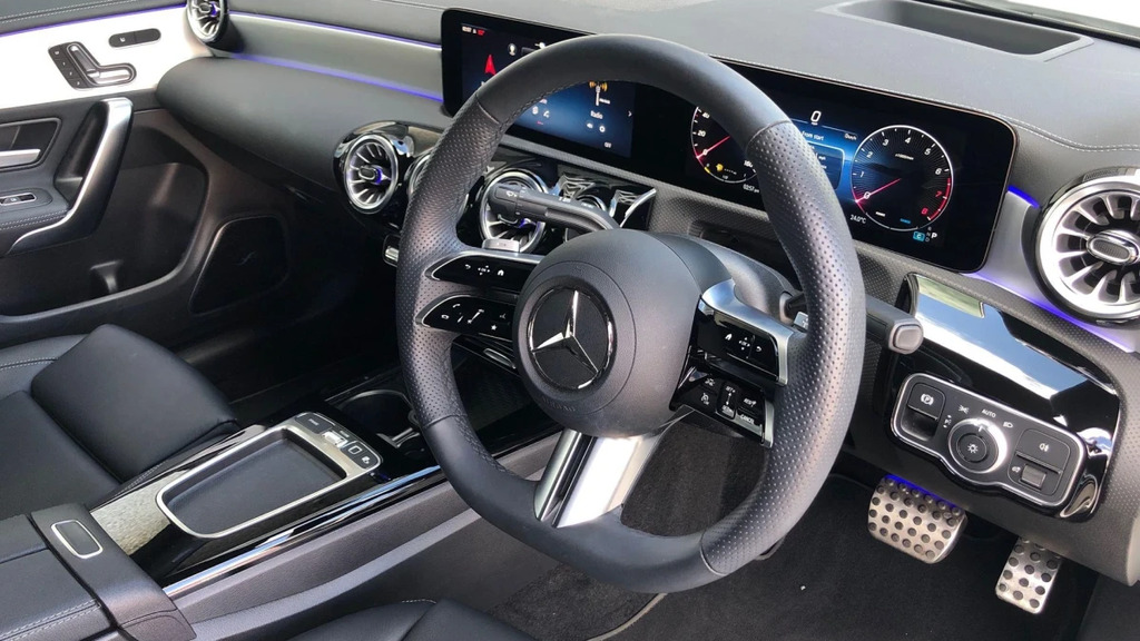Mercedes-Benz CLA Class Cla 200 Amg Ln Prem Mhe White #3