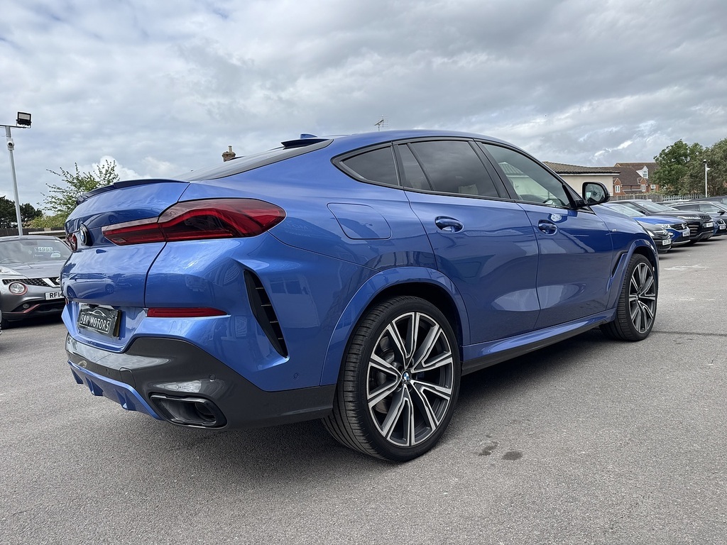 BMW X6 30D M Sport Blue #4