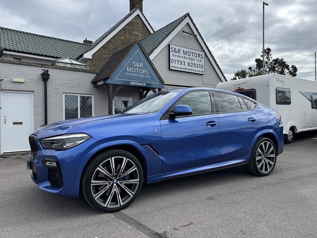 BMW X6 30D M Sport Blue #2