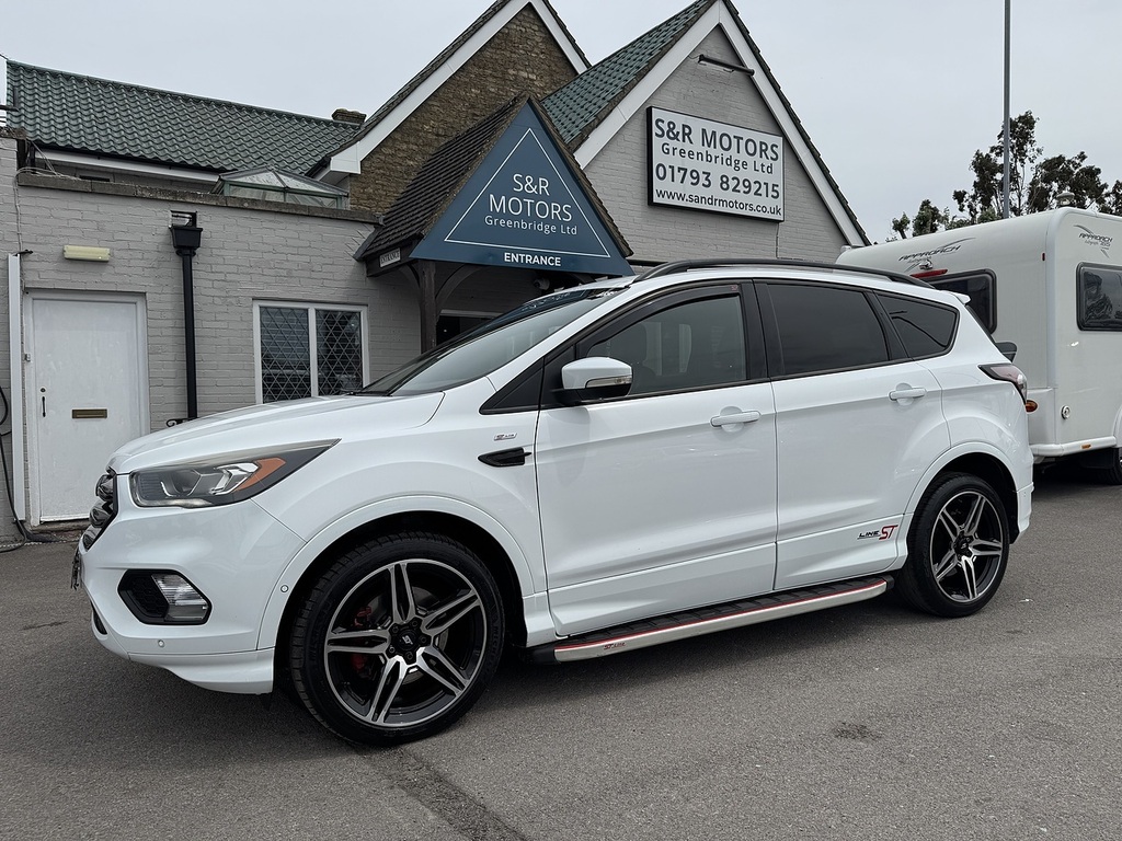 Ford Kuga Tdci Ecoblue St-line WV17WPR White #2