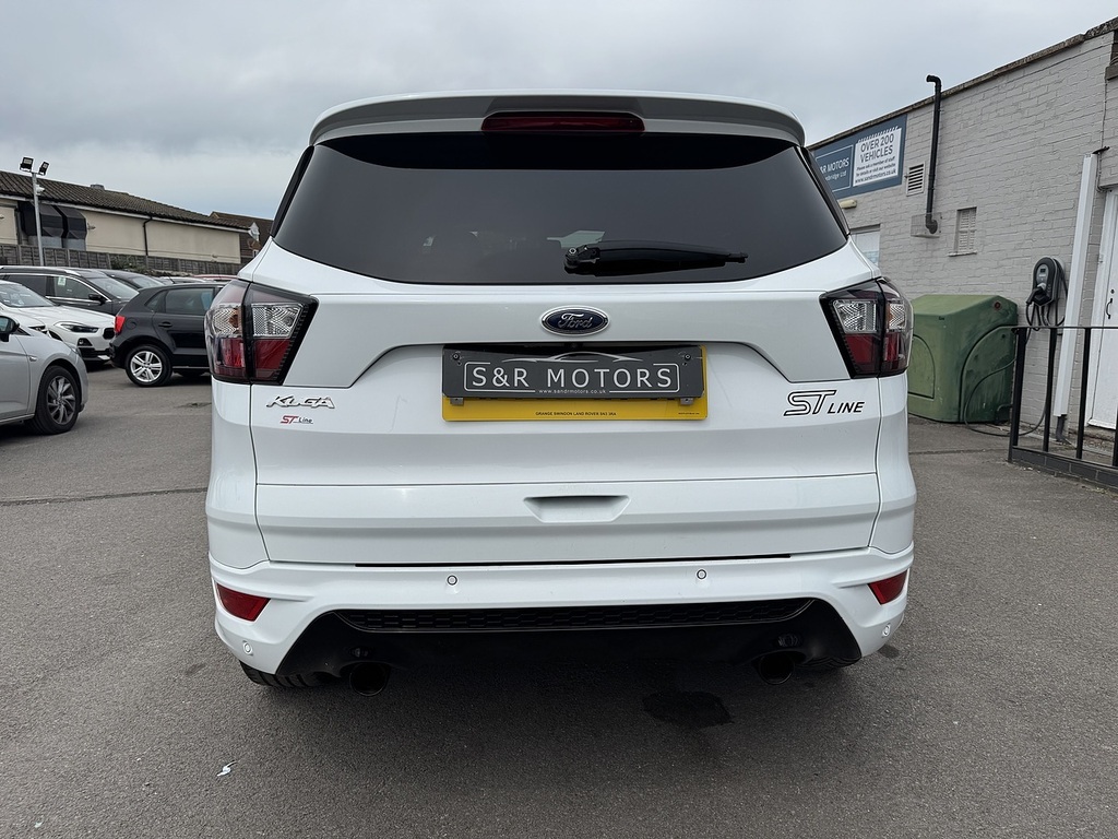 Ford Kuga Tdci Ecoblue St-line WV17WPR White #5