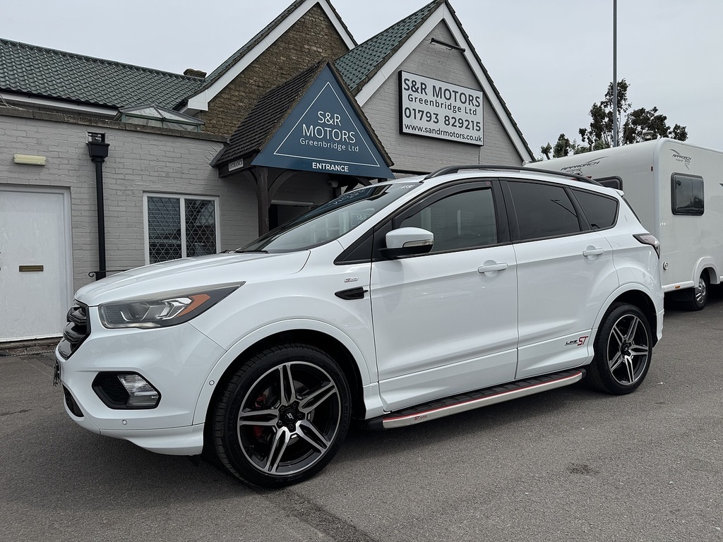 Ford Kuga Tdci Ecoblue St-line White