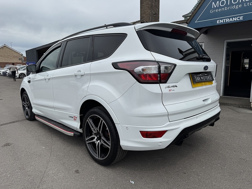 Ford Kuga Tdci Ecoblue St-line WV17WPR White #6