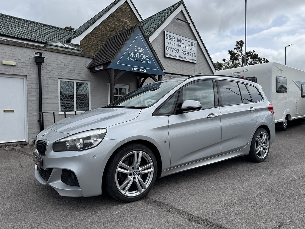 BMW 2 Series Gran Tourer 218D M Sport Silver