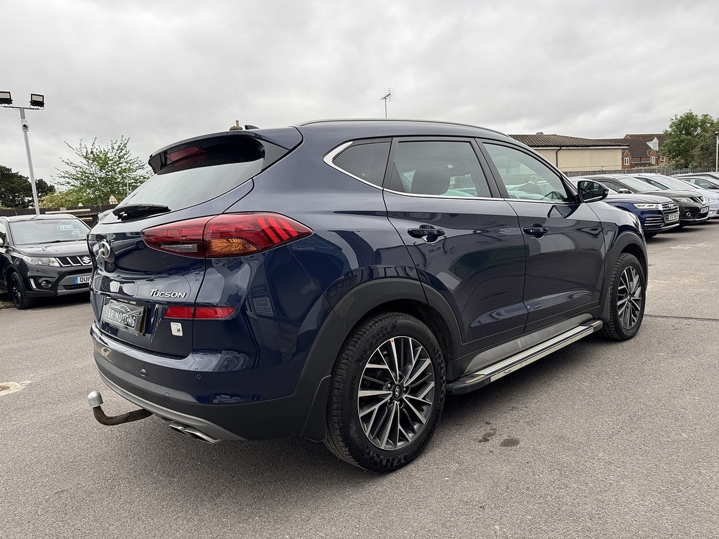 Hyundai Tucson Crdi Premium YW19FEX Blue #4