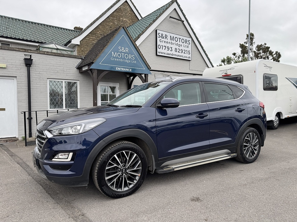 Hyundai Tucson Crdi Premium YW19FEX Blue #3