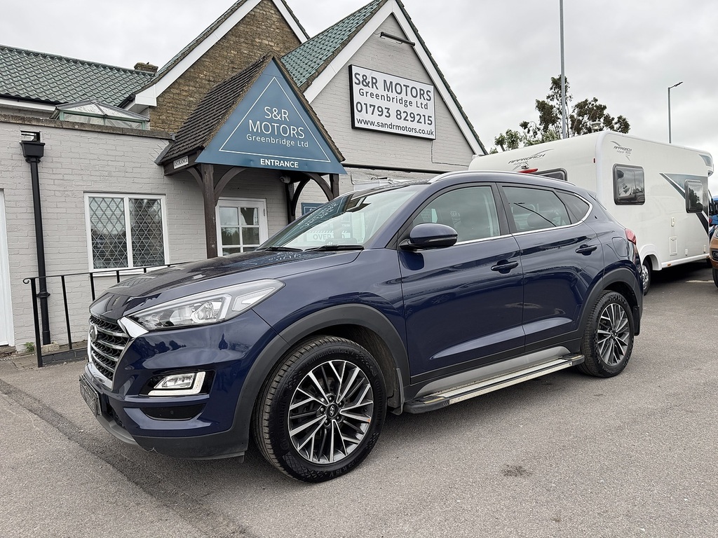 Hyundai Tucson Crdi Premium YW19FEX Blue #2