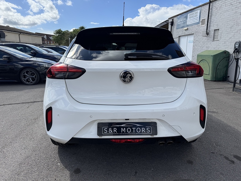 Vauxhall Corsa Turbo Ultimate KE72ZMO White #5