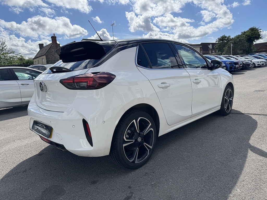 Vauxhall Corsa Turbo Ultimate KE72ZMO White #4