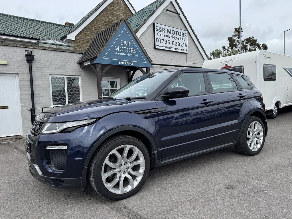 Land Rover Range Rover Evoque Td4 Hse Dynamic VU18ELV Blue #2